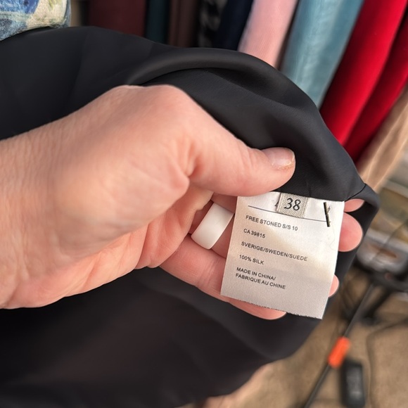 Acne Studios Silk Mini Dress (Oversized At Top) - Picture 4 of 4